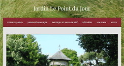 Desktop Screenshot of pepiniere-jardin.com