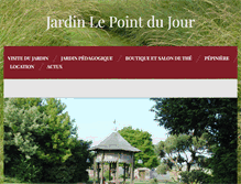 Tablet Screenshot of pepiniere-jardin.com